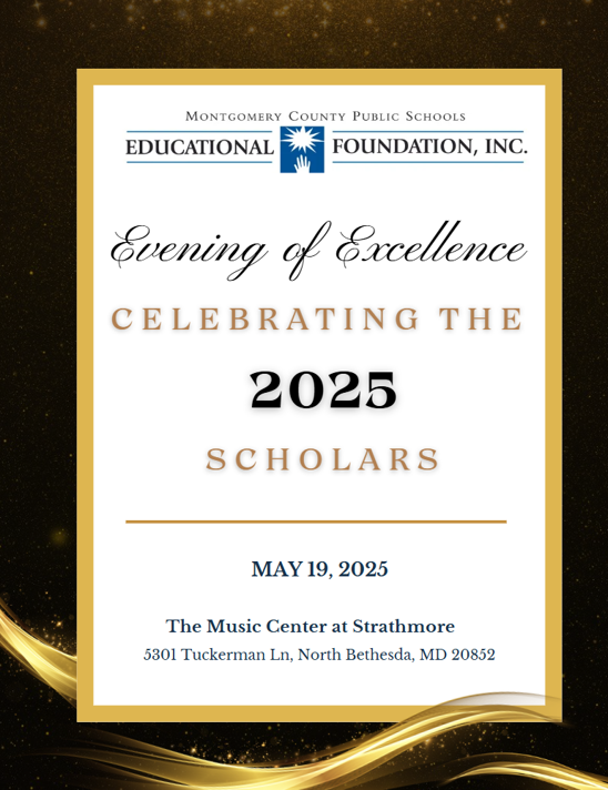 2025 Evening of Excellence Program Cover