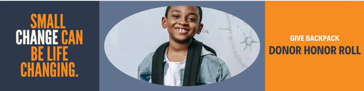 Give Backpack Honor Roll